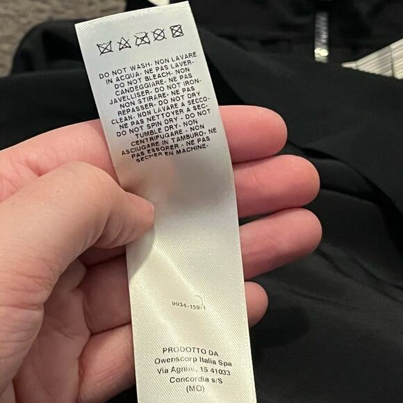 Rick Owens Dirt Silk Beaded Neck Black Maxi Dress - Picture 10 of 14